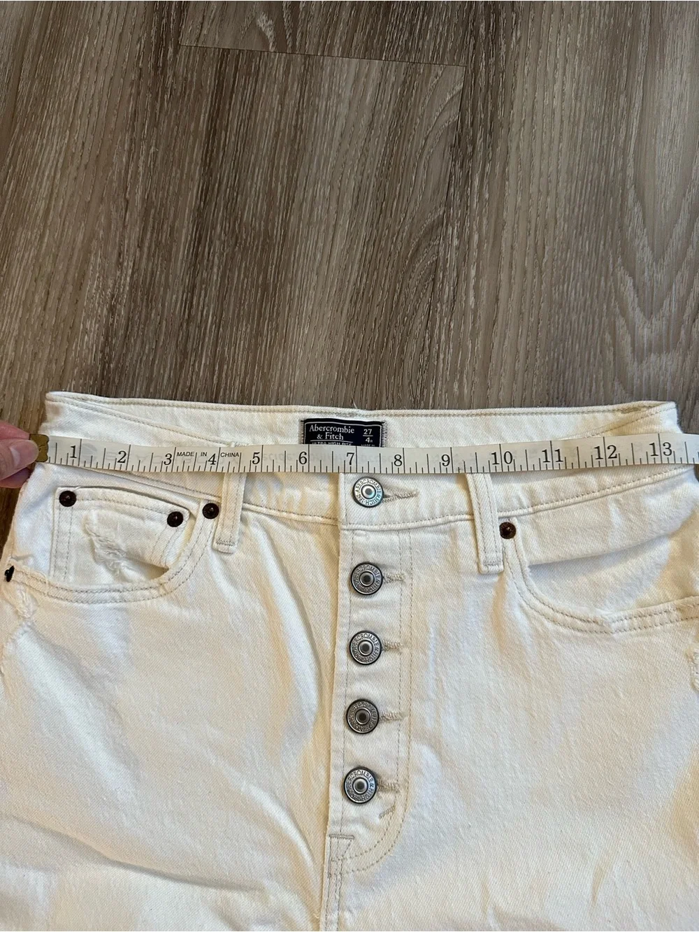 Abercrombie & Fitch Ultra High Rise Straight Jeans